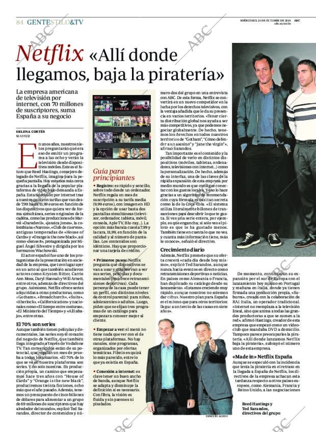 ABC MADRID 21-10-2015 página 84