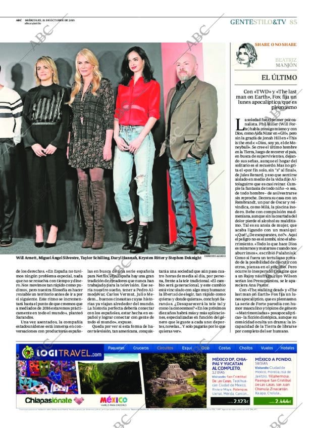ABC MADRID 21-10-2015 página 85
