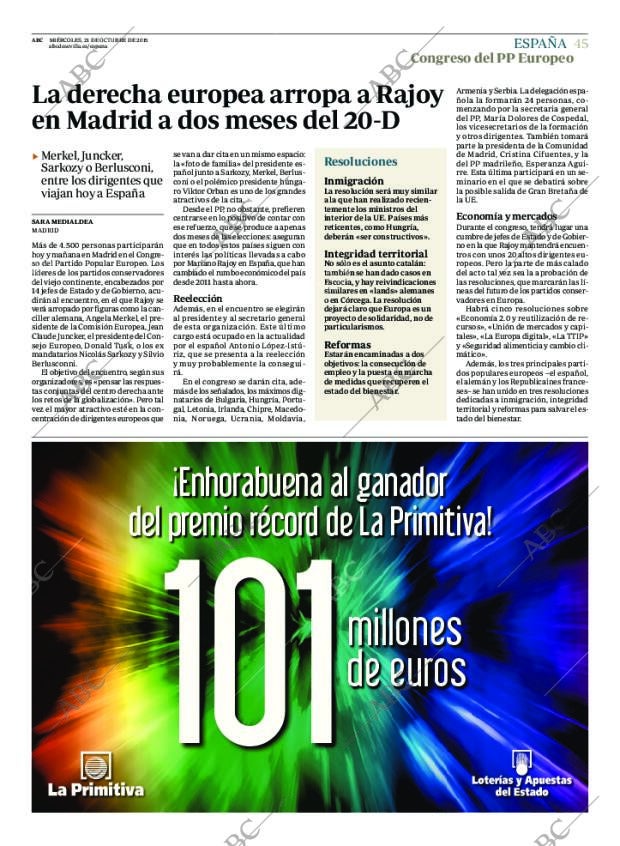 ABC SEVILLA 21-10-2015 página 45