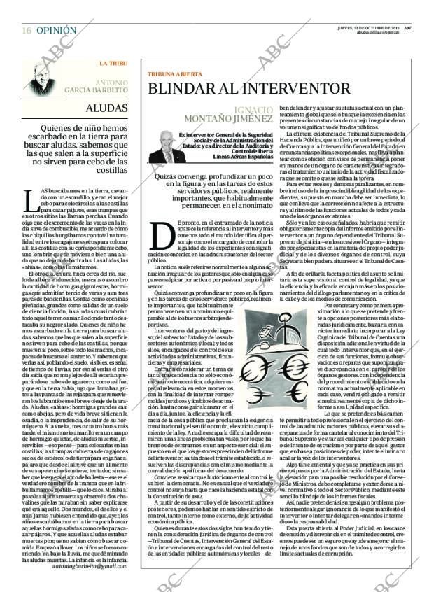 ABC SEVILLA 22-10-2015 página 16