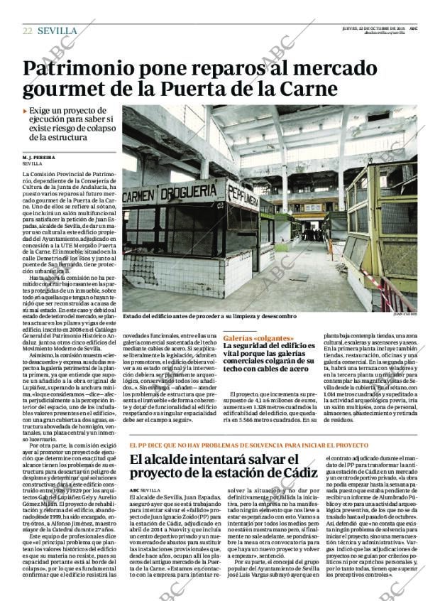 ABC SEVILLA 22-10-2015 página 22