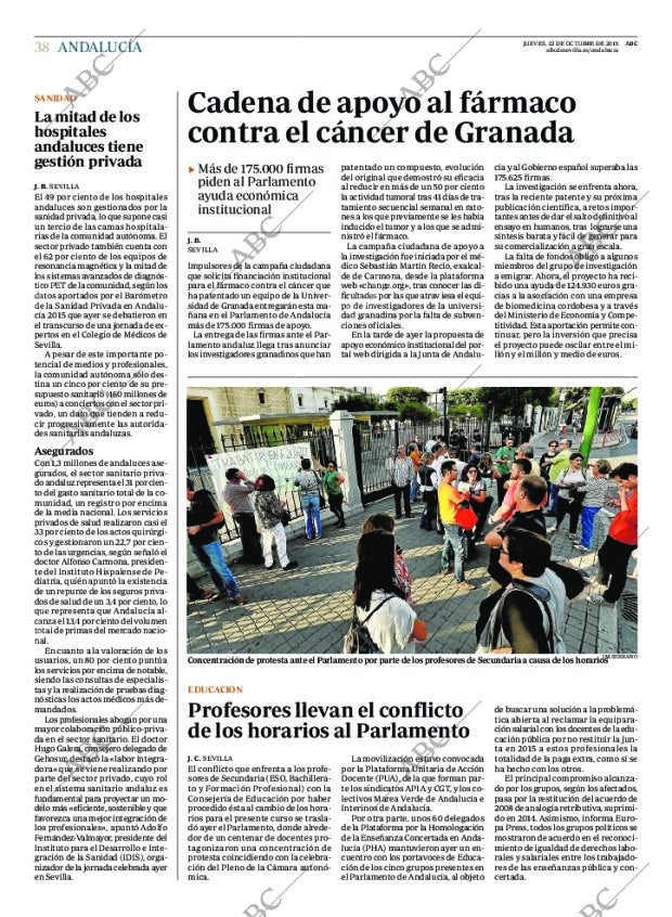 ABC SEVILLA 22-10-2015 página 38