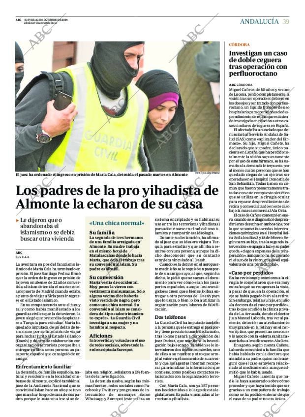ABC SEVILLA 22-10-2015 página 39