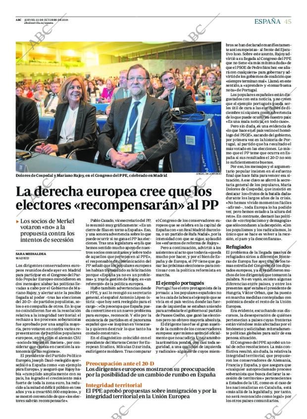 ABC SEVILLA 22-10-2015 página 45