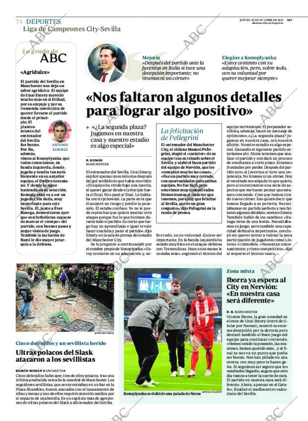 ABC SEVILLA 22-10-2015 página 74