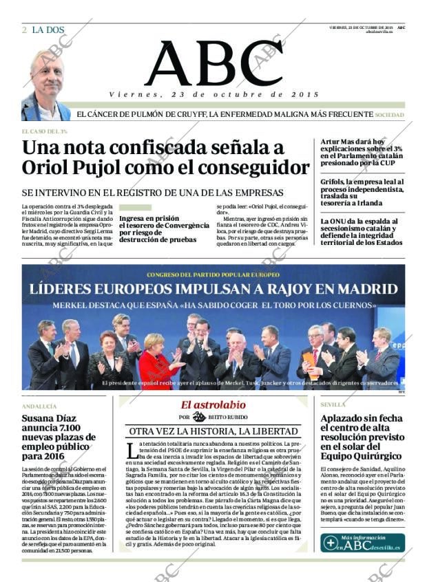 ABC SEVILLA 23-10-2015 página 2