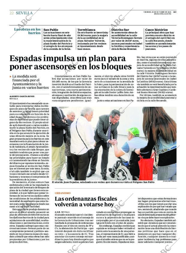 ABC SEVILLA 23-10-2015 página 22