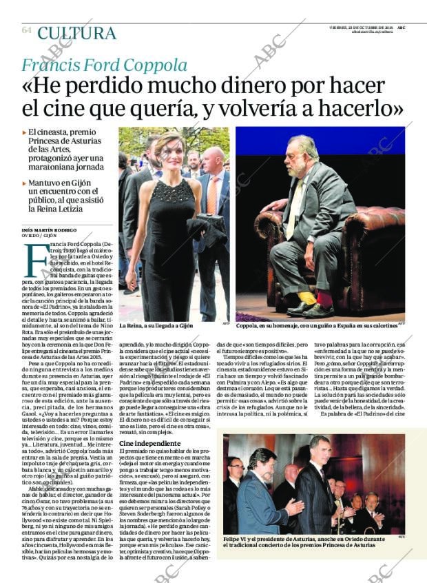 ABC SEVILLA 23-10-2015 página 64