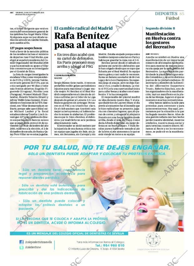 ABC SEVILLA 23-10-2015 página 85
