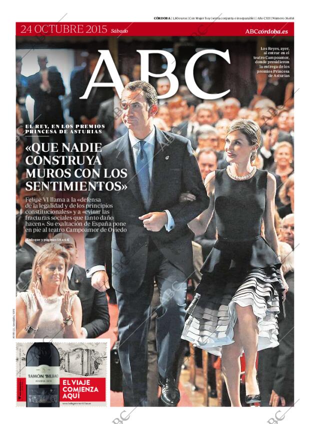 ABC CORDOBA 24-10-2015 página 1