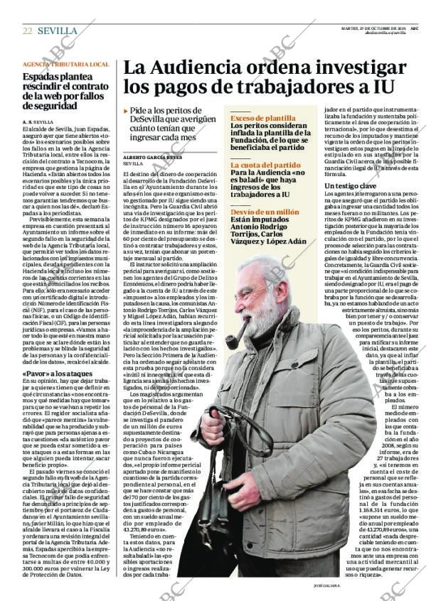 ABC SEVILLA 27-10-2015 página 22