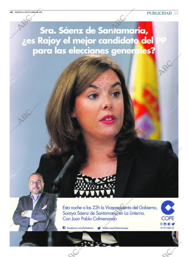 ABC SEVILLA 27-10-2015 página 65