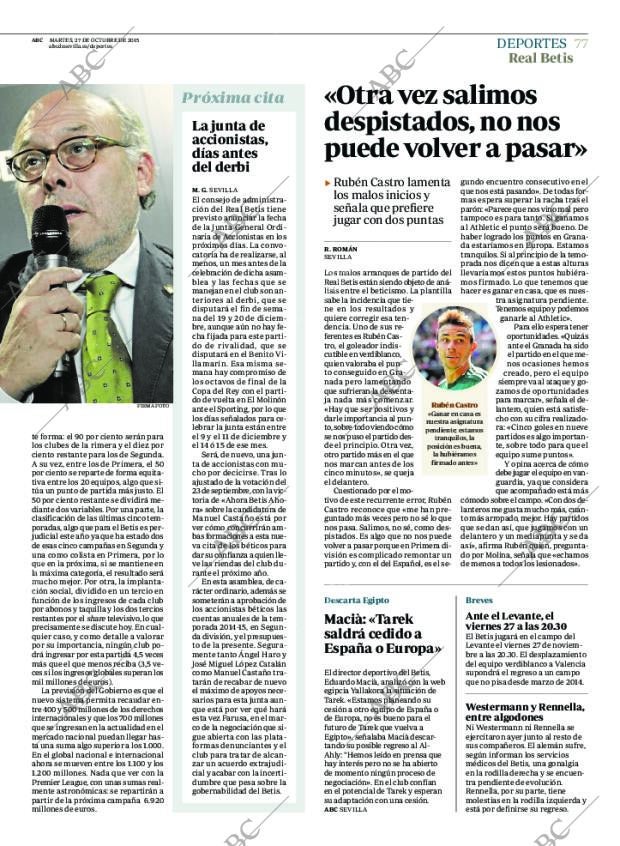 ABC SEVILLA 27-10-2015 página 77