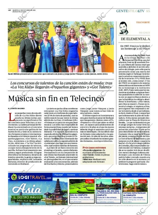 ABC SEVILLA 27-10-2015 página 85