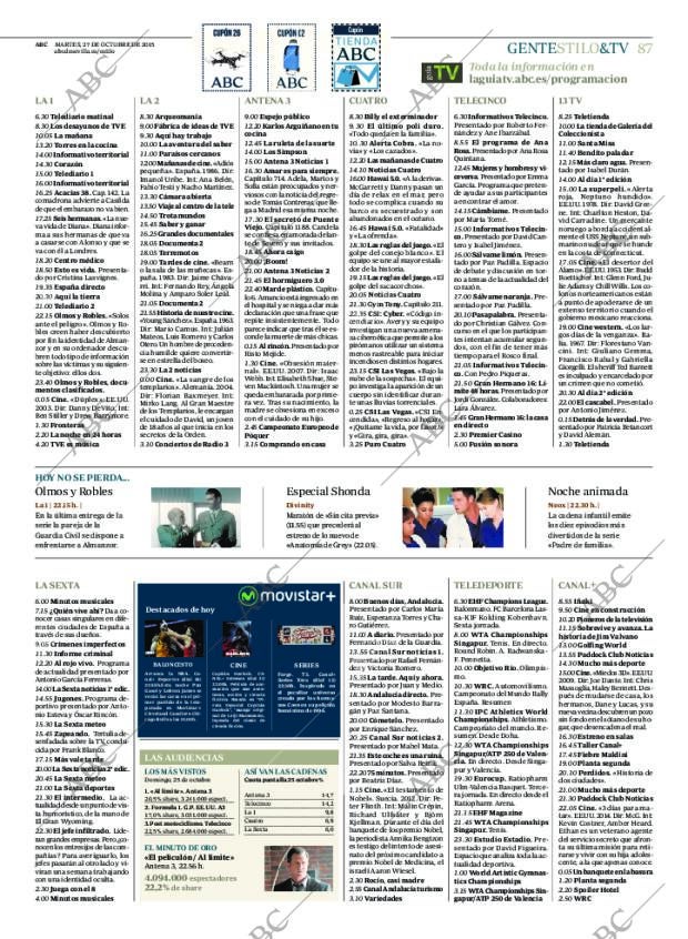 ABC SEVILLA 27-10-2015 página 87