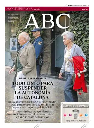 ABC MADRID 28-10-2015 página 1