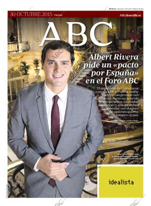 ABC SEVILLA 30-10-2015 página 1