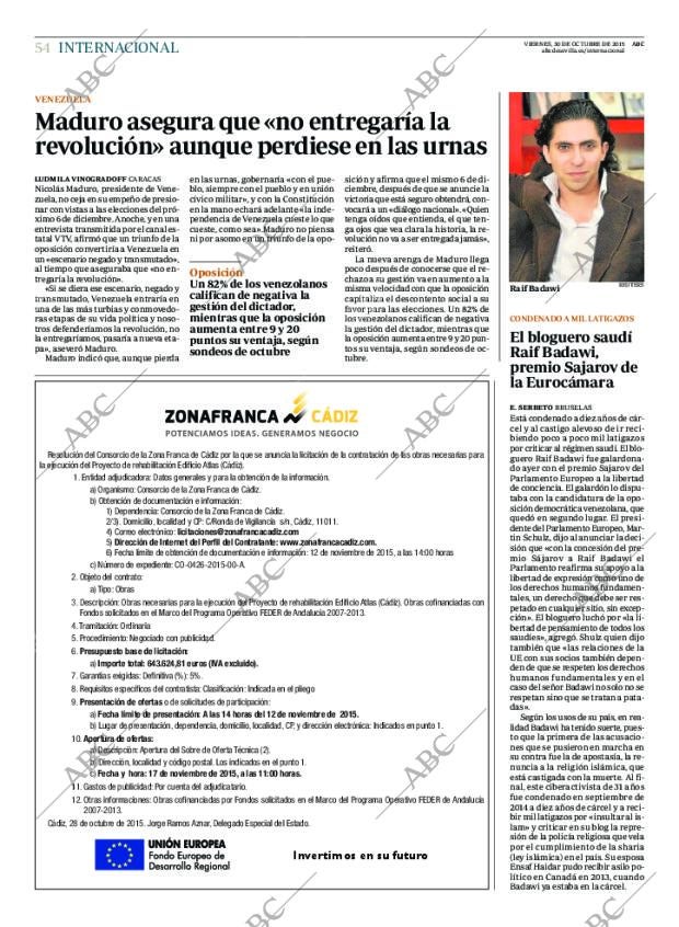 ABC SEVILLA 30-10-2015 página 54