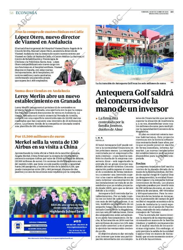 ABC SEVILLA 30-10-2015 página 58