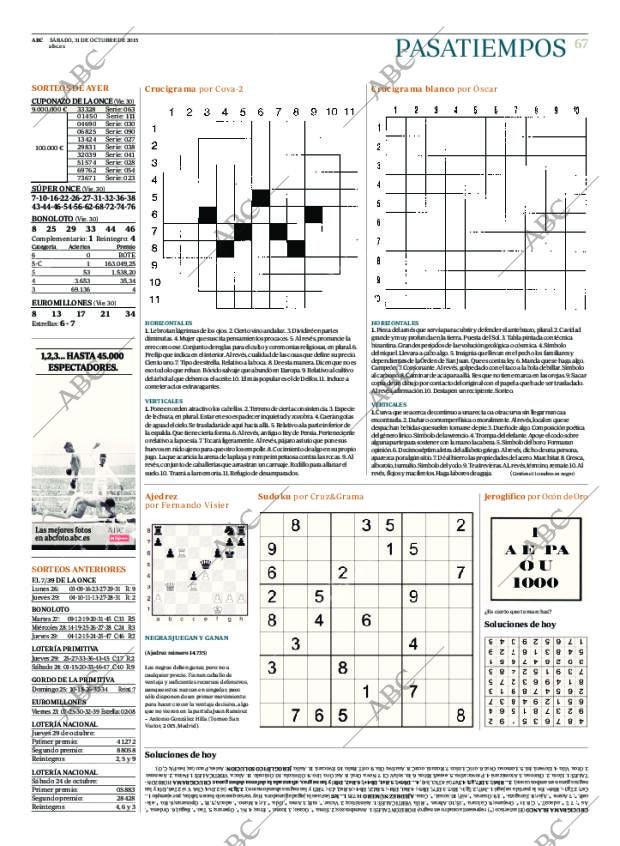 ABC MADRID 31-10-2015 página 67