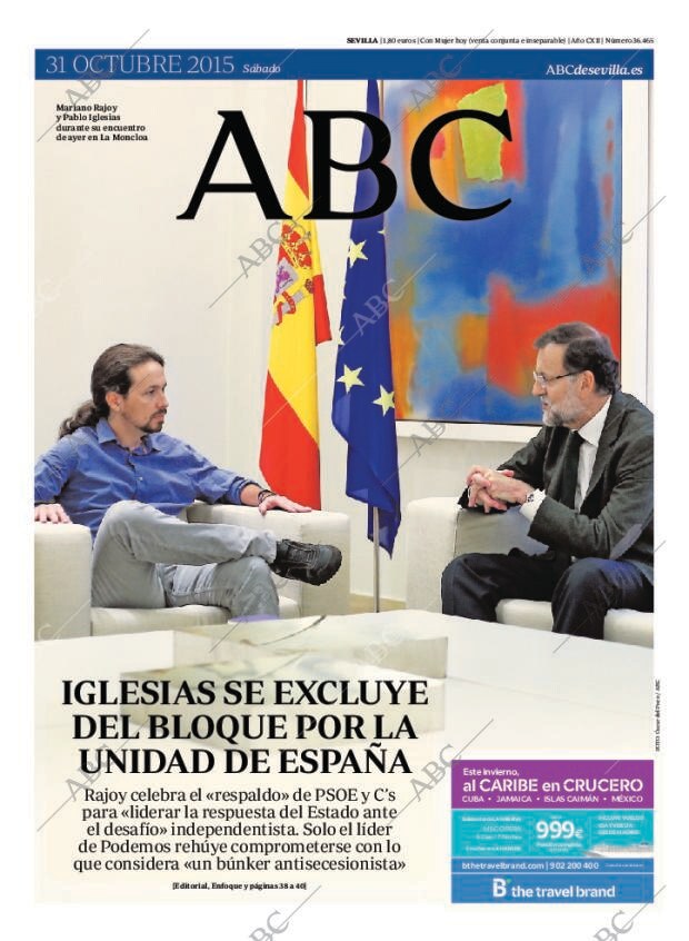 ABC SEVILLA 31-10-2015 página 1