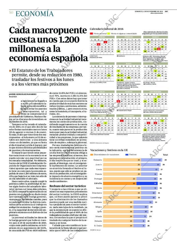 ABC MADRID 01-11-2015 página 50