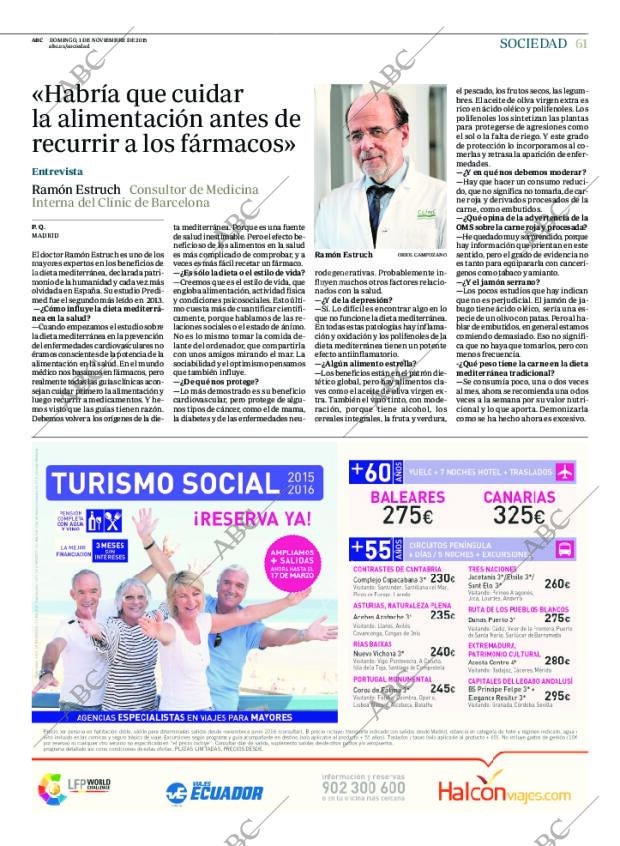 ABC MADRID 01-11-2015 página 61