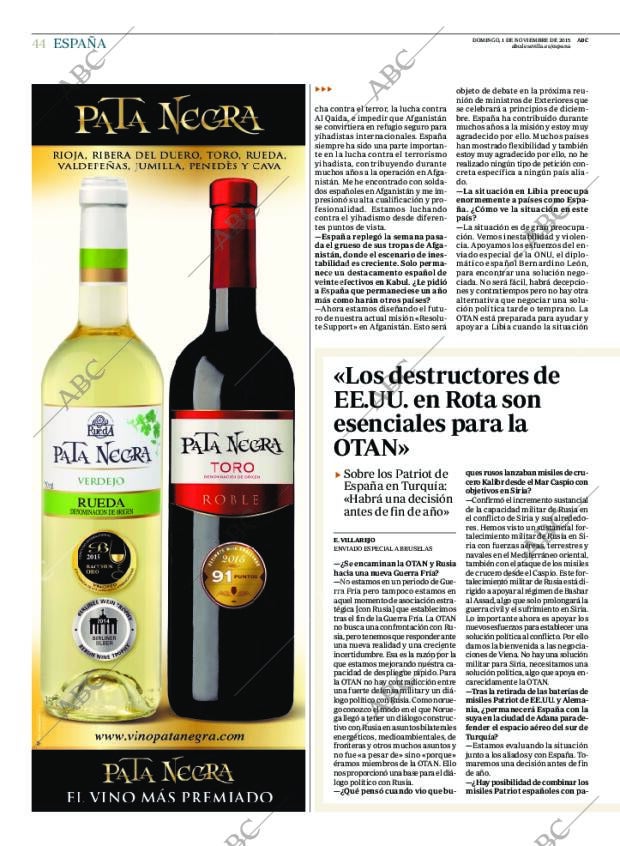 ABC SEVILLA 01-11-2015 página 44