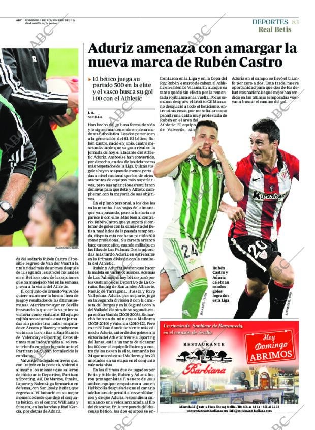 ABC SEVILLA 01-11-2015 página 83