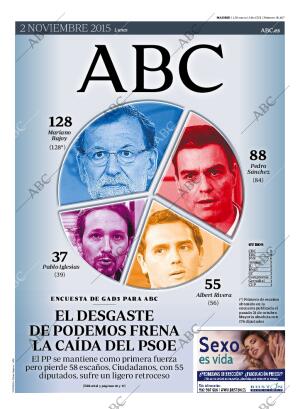 ABC MADRID 02-11-2015 página 1