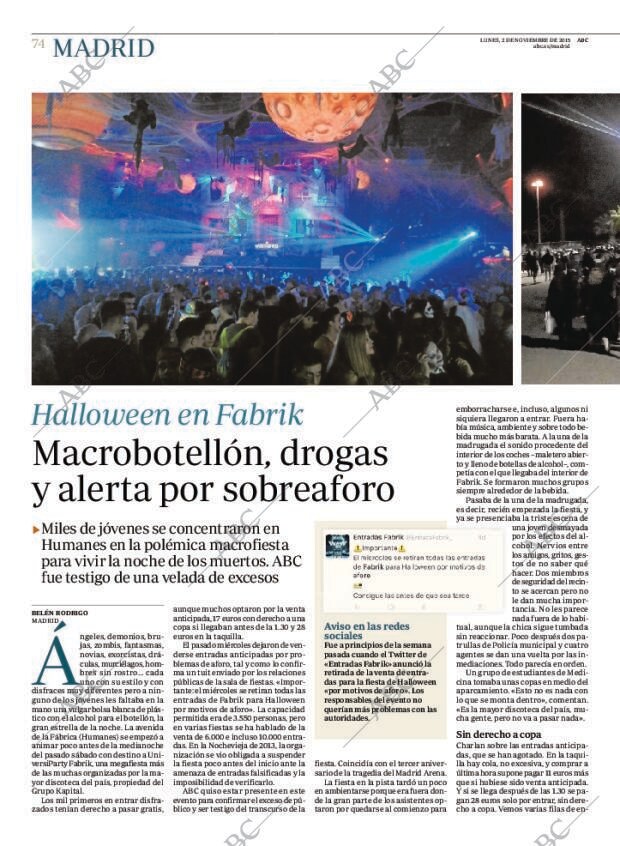 ABC MADRID 02-11-2015 página 74