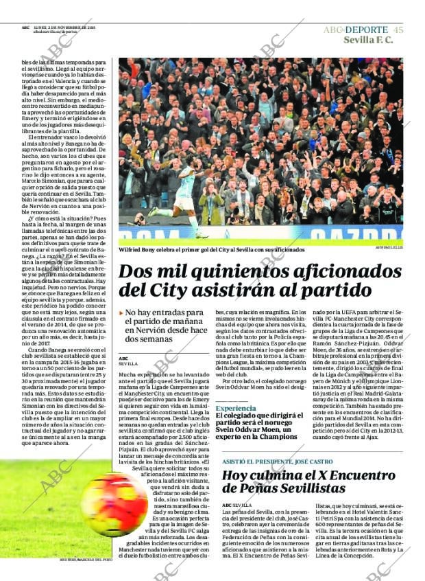ABC SEVILLA 02-11-2015 página 45
