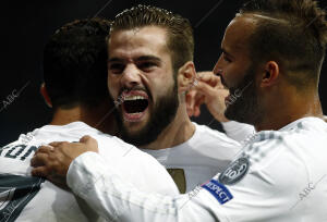 En la imagen, Nacho celebra el gol marcado