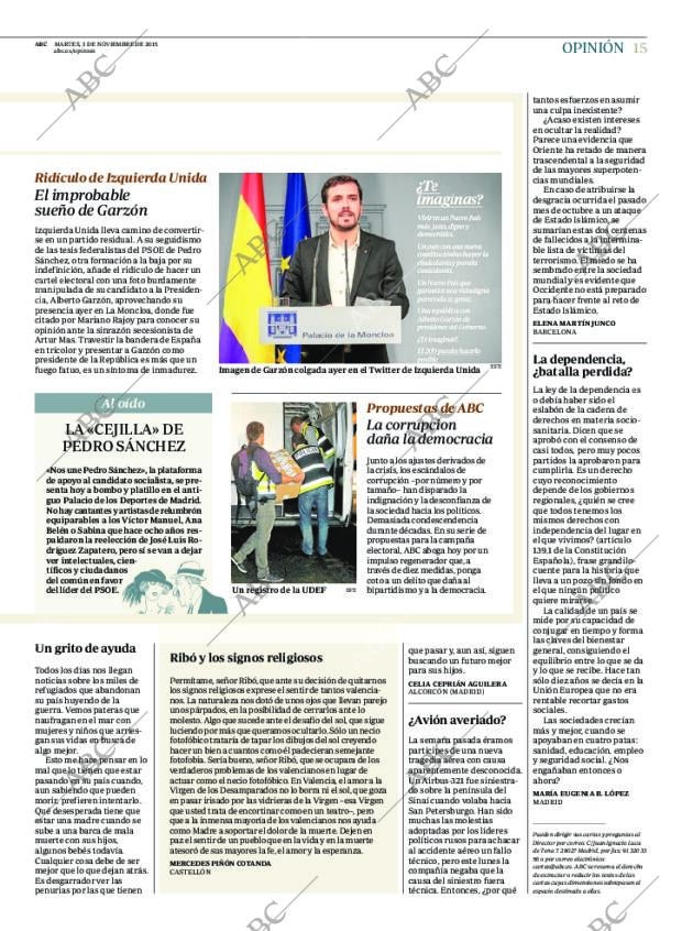 ABC MADRID 03-11-2015 página 15