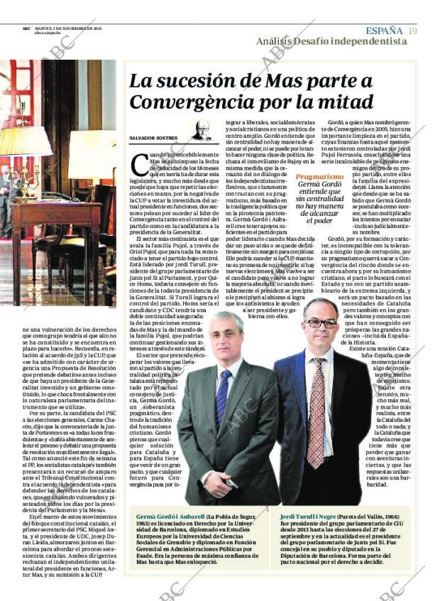 ABC MADRID 03-11-2015 página 19