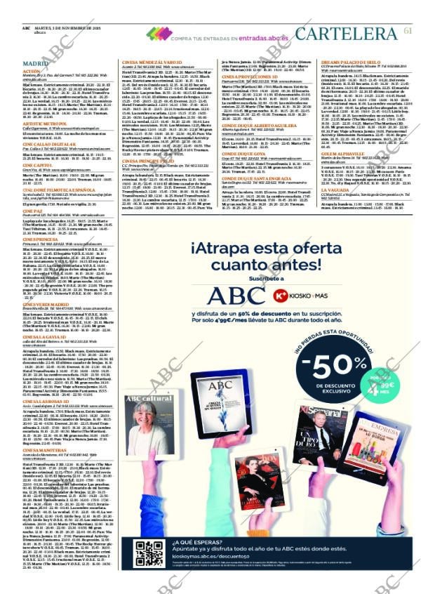 ABC MADRID 03-11-2015 página 61