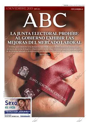 ABC CORDOBA 04-11-2015 página 1