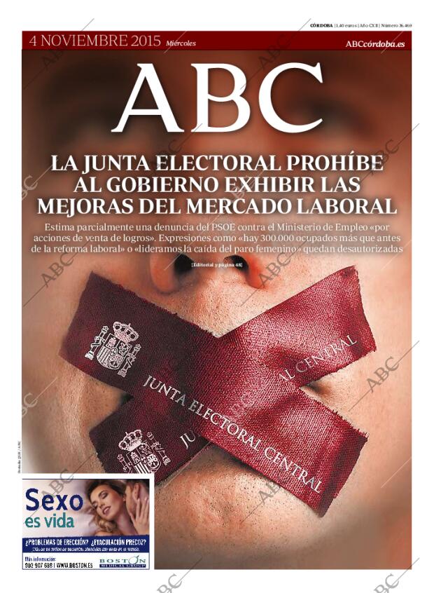 ABC CORDOBA 04-11-2015 página 1
