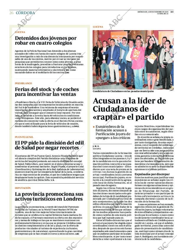 ABC CORDOBA 04-11-2015 página 26