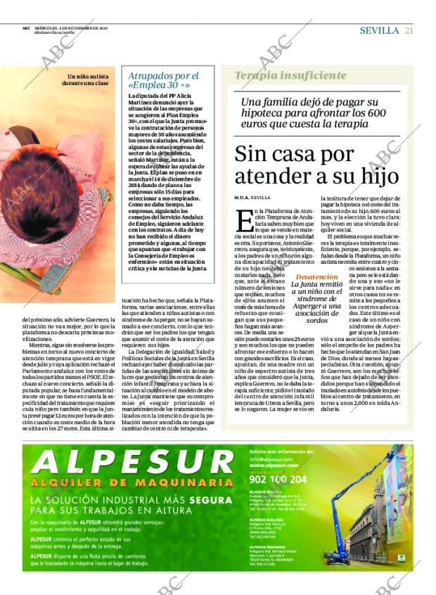 ABC SEVILLA 04-11-2015 página 21