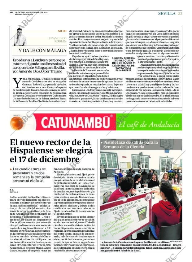 ABC SEVILLA 04-11-2015 página 23
