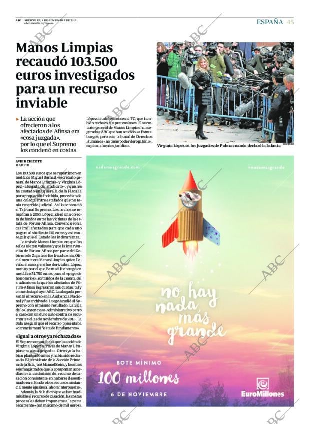 ABC SEVILLA 04-11-2015 página 45
