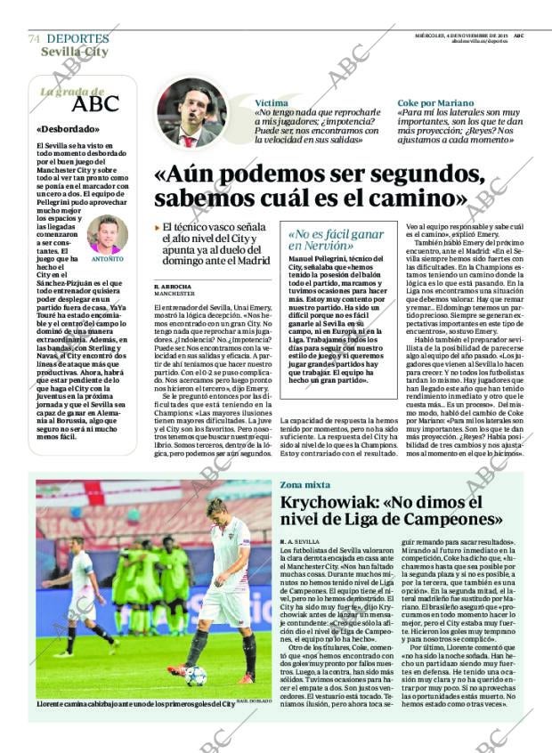 ABC SEVILLA 04-11-2015 página 74
