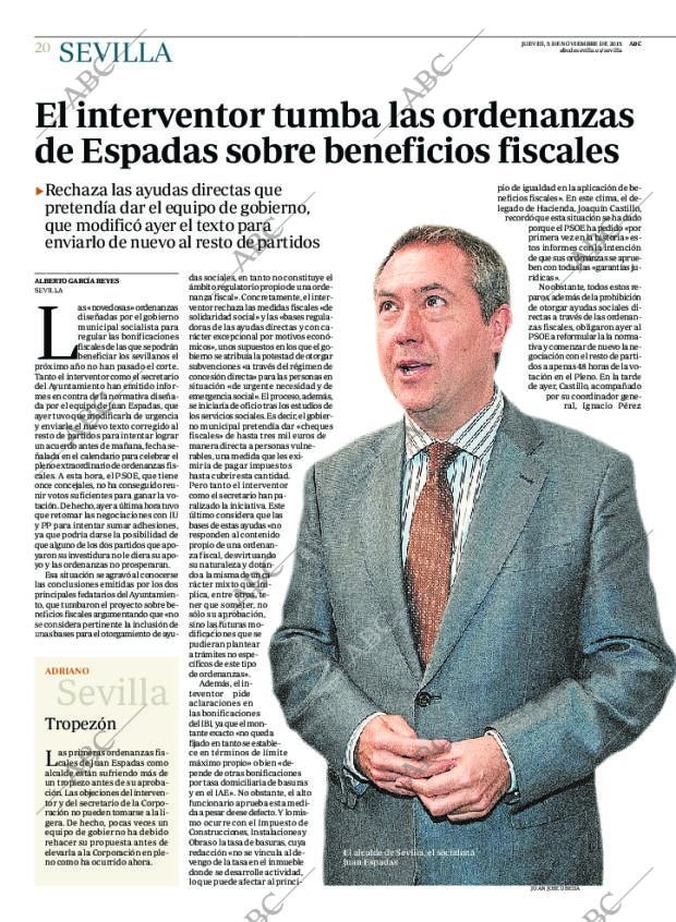 ABC SEVILLA 05-11-2015 página 20