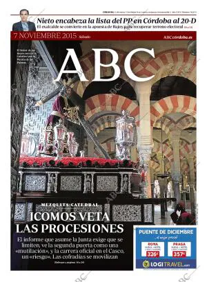 ABC CORDOBA 07-11-2015 página 1