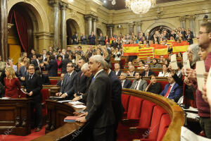 Votación del proceso de desconexión de España en el Parlamento de Cataluña