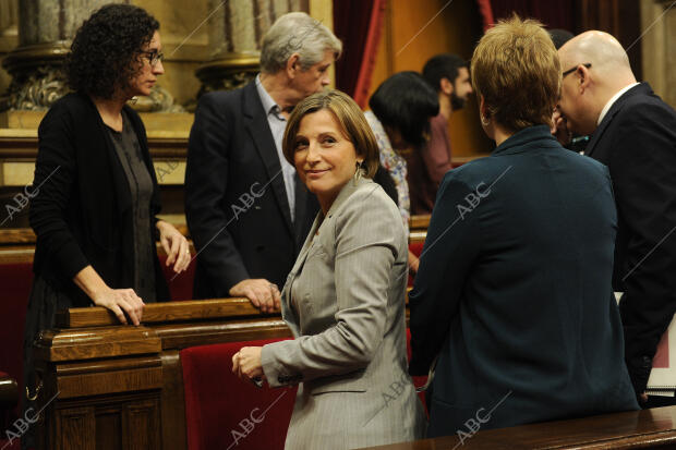 Votación del proceso de desconexión de España en el Parlamento de Cataluña