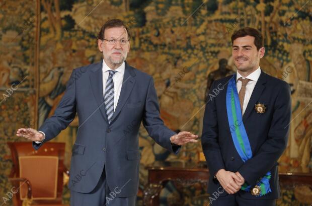 El presidente del Gobierno Mariano Rajoy entrega la Gran Cruz de la Real Orden...