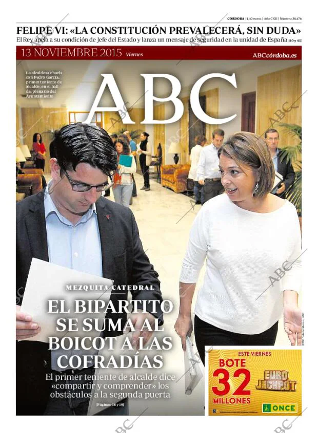 ABC CORDOBA 13-11-2015 página 1