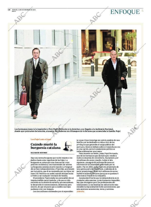 ABC MADRID 14-11-2015 página 5
